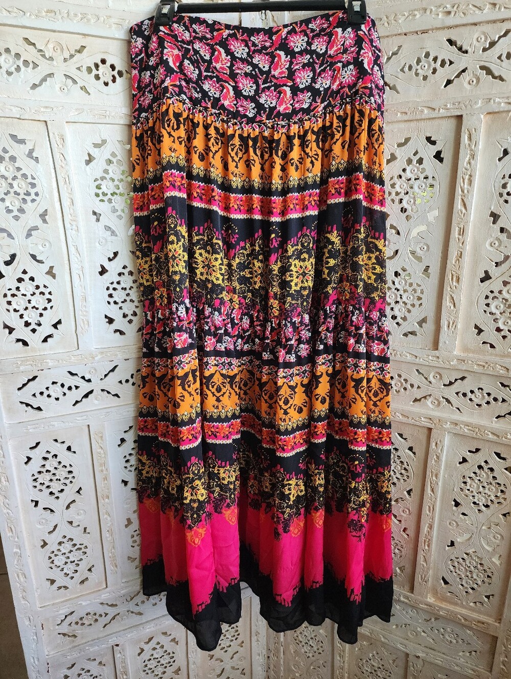 Rafaella Bohemian Maxi Skirt- Womens Size 12